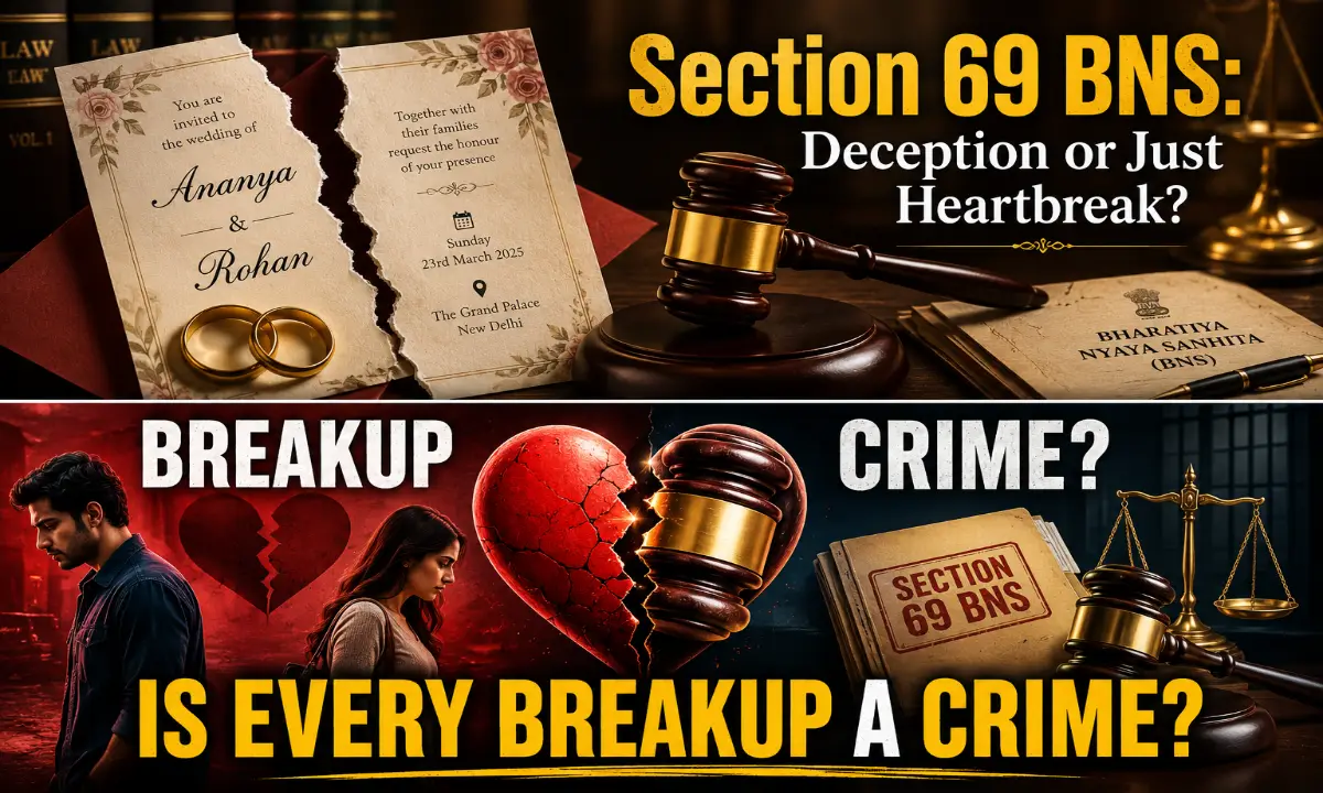 Section 69 BNS false promise of marriage crime India legal explainer