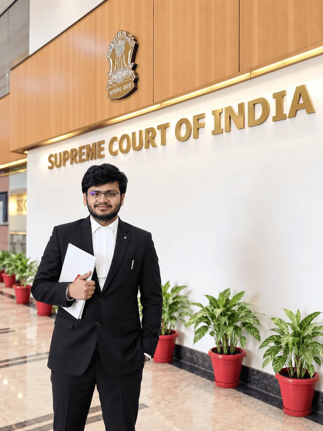 Adv. Mridul Jindal - Founder, Law Chambers Of Mridul Jindal, at the Supreme Court of India