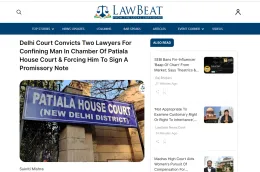 LawBeat &mdash; Delhi court convicts two lawyers in extortion case