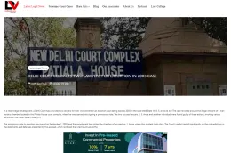 Delhi Vakil &mdash; Delhi court convicts two lawyers in extortion case